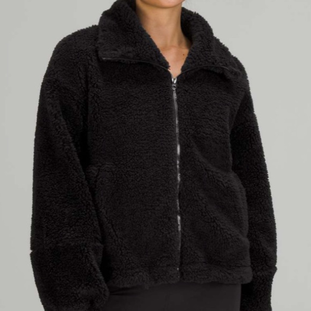 Lululemon Cinchable Fleece Zip-Up